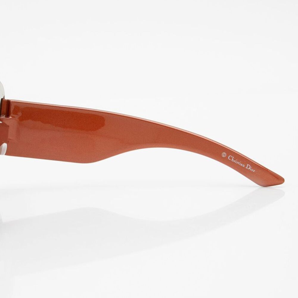 Dior Vintage Crystal Idinight1 Shield Sunglasses - Picture 4 of 5